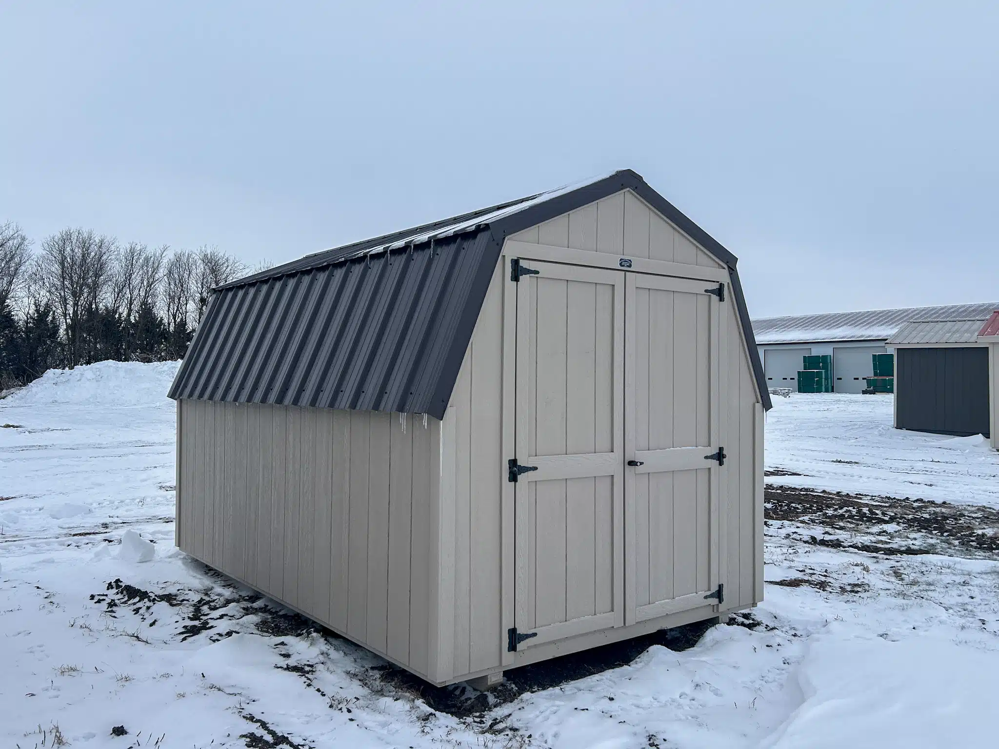 8x12 Low Barn. #7741