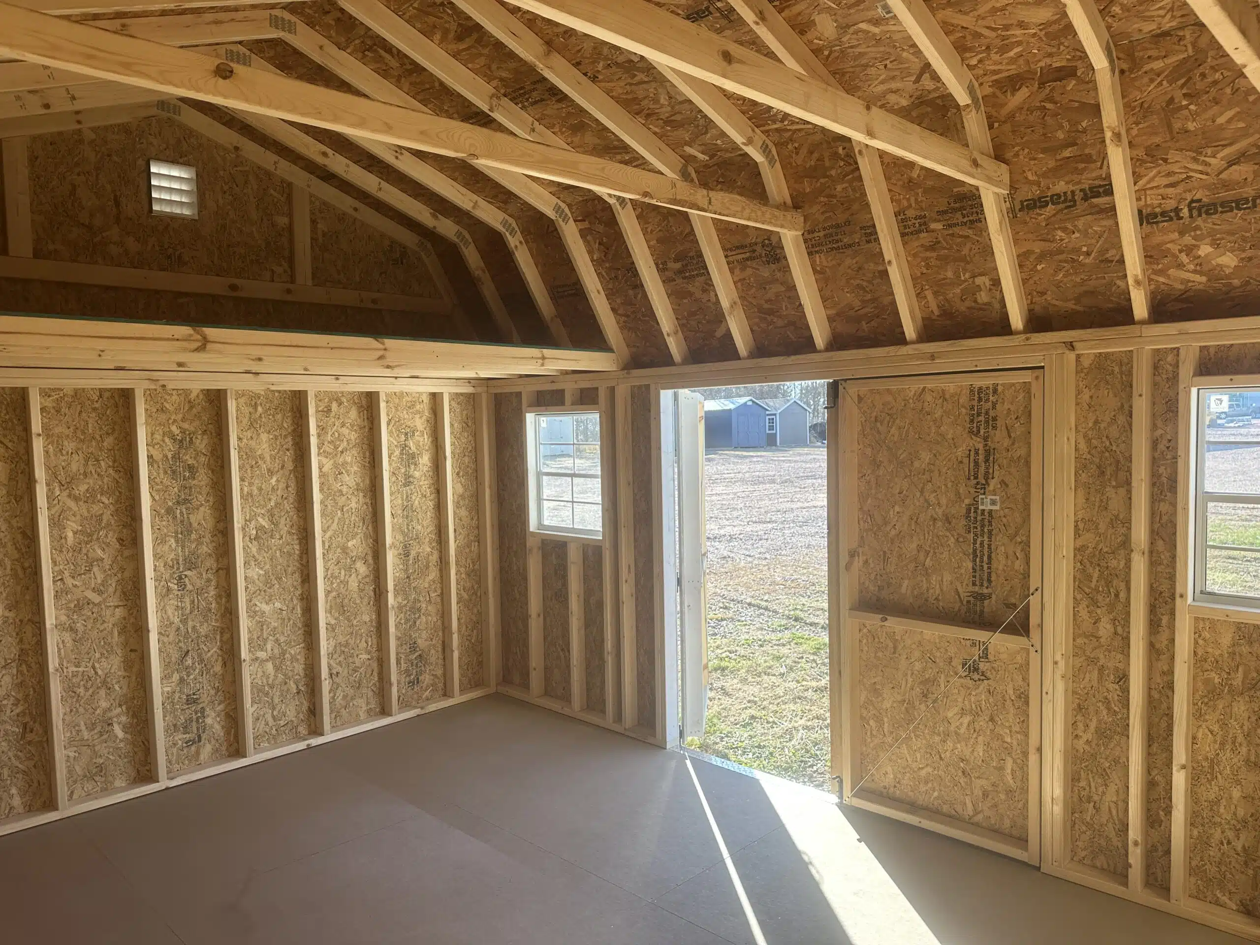 12x16 High Barn. #7745 - Image 2