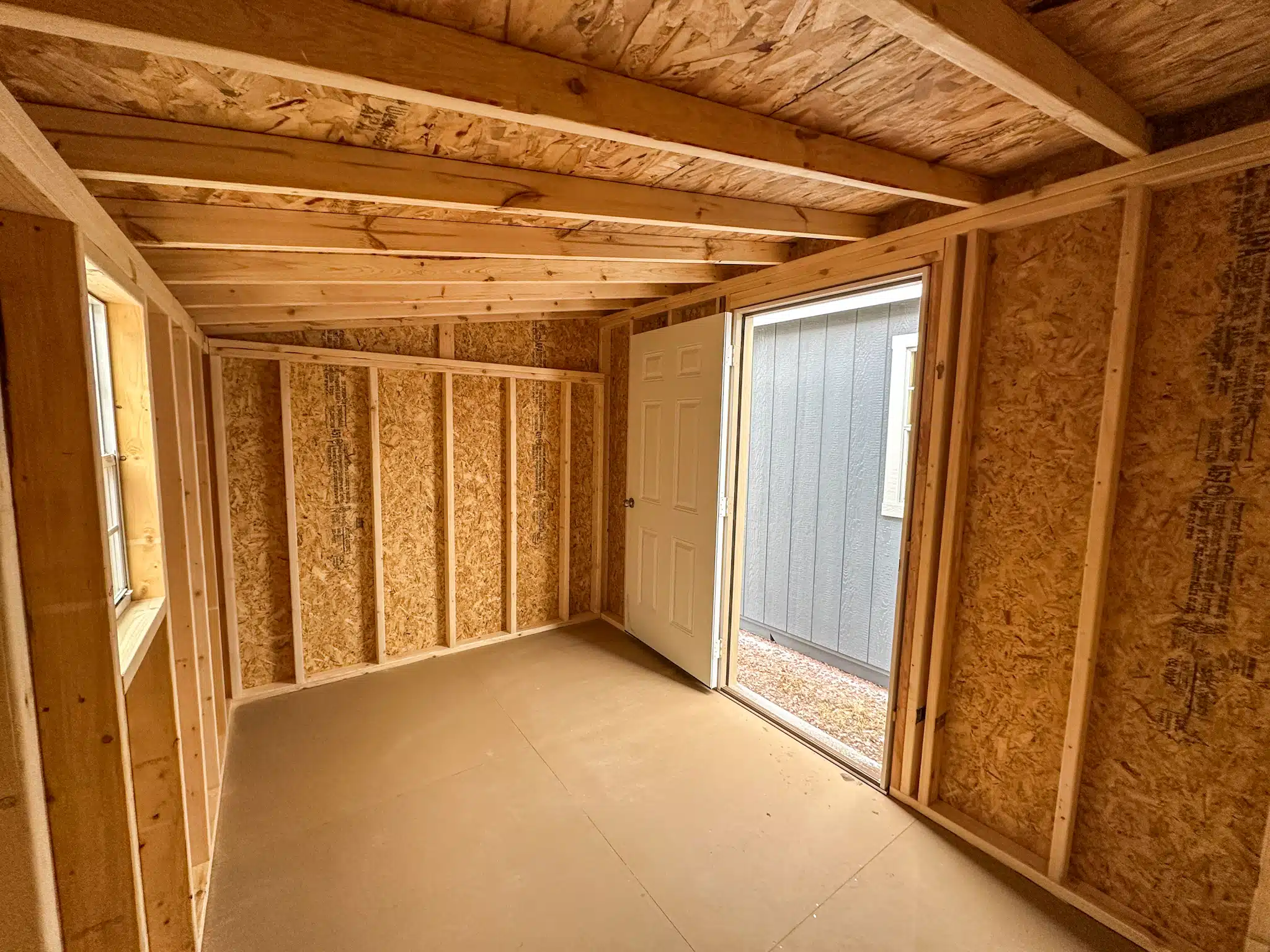 8x12 Lean To. #7789 - Image 3