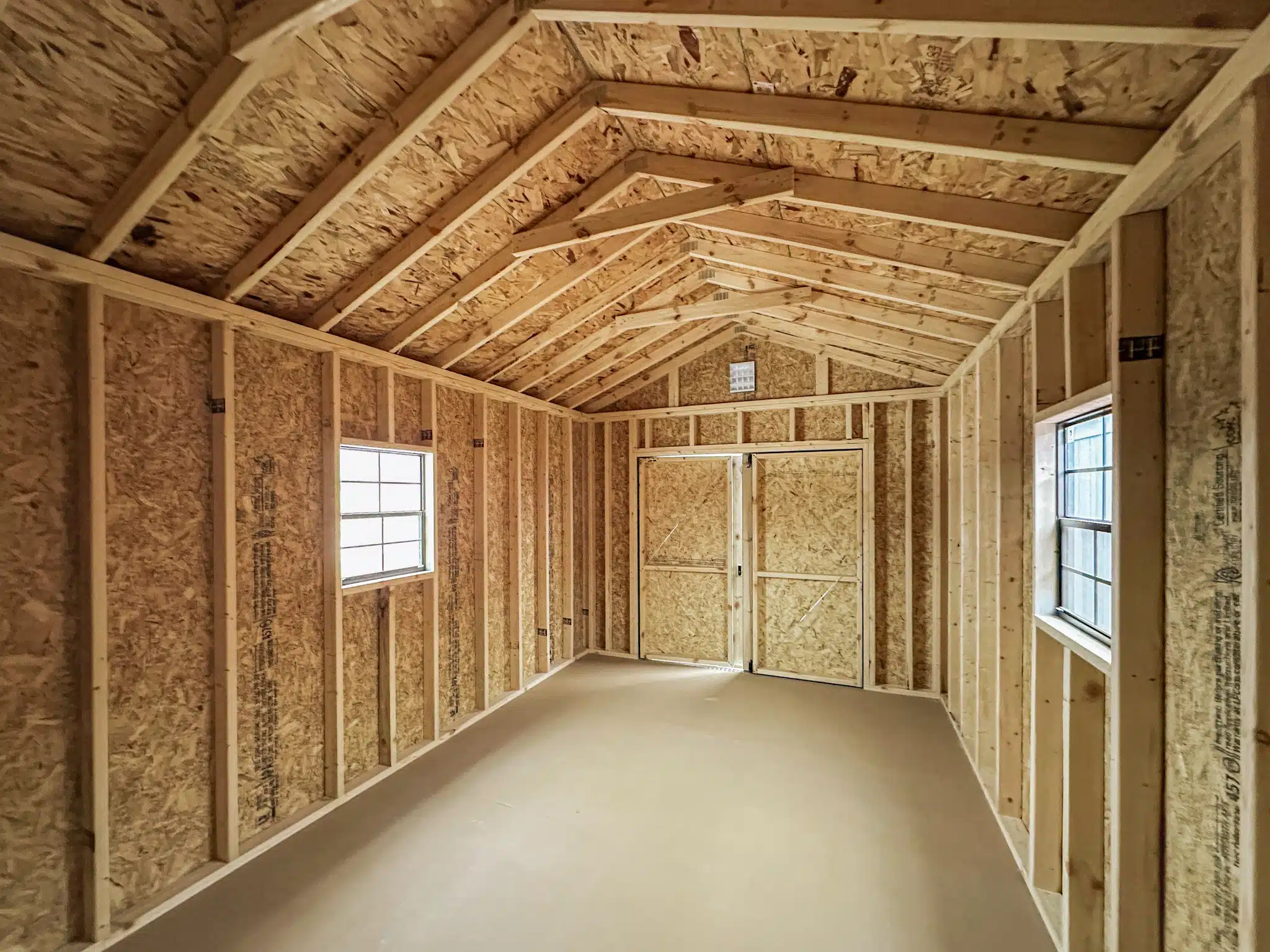 10x16 Ranch Shed. #7796 - Image 2