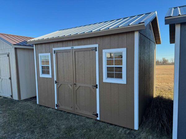 Brown Ranch shed in shed lot