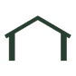 Green shed icon