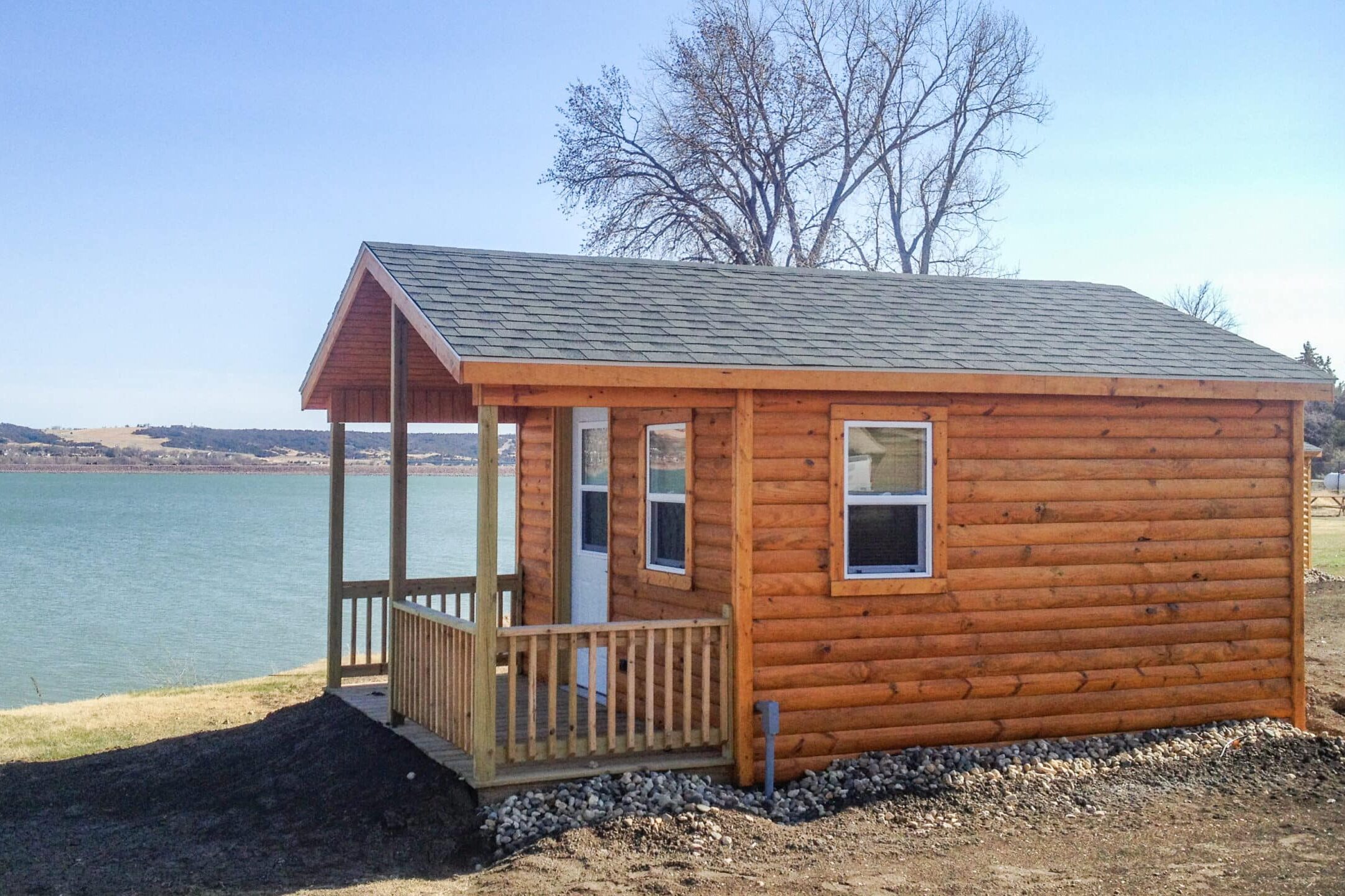 shed cabin in aberdeen sd scaled edited