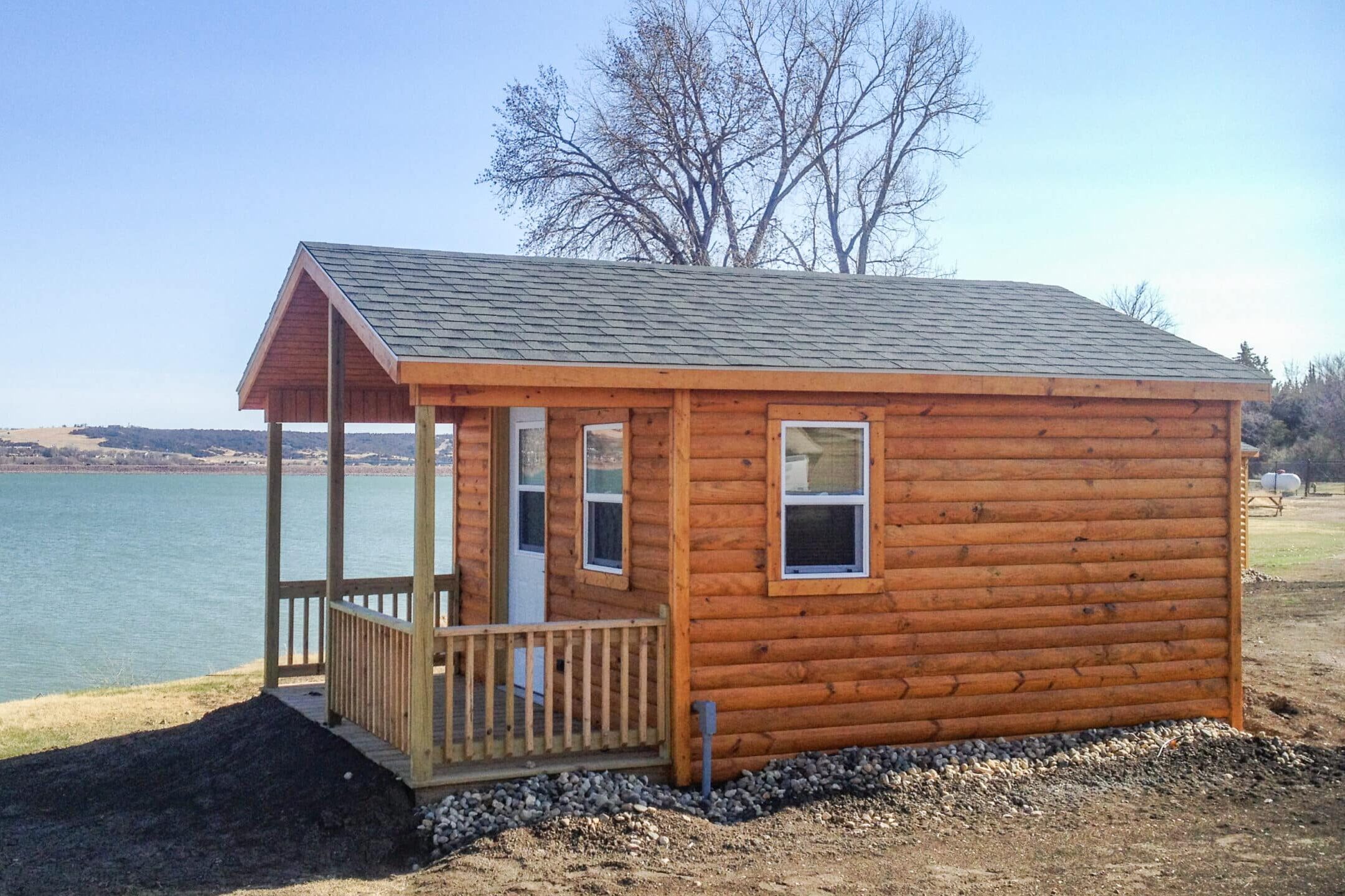 shed cabin in wessington springs sd scaled edited